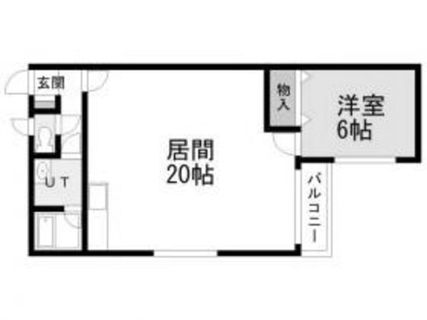 稲穂駅 徒歩10分 2階の物件間取画像